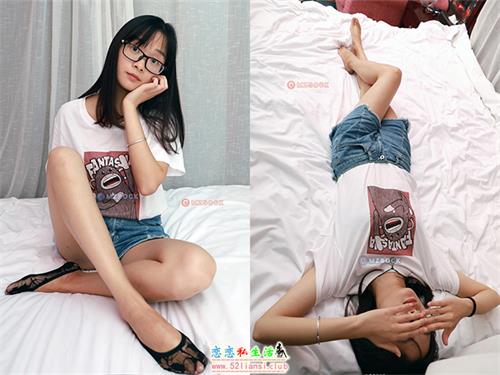 [MZSOCK]爱美足039  YoYo 黑色小船袜【75P/23M】视频下载