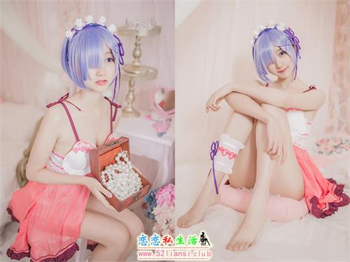 [木绵绵OwO] 04- 雷姆睡衣【24P/164M】视频下载