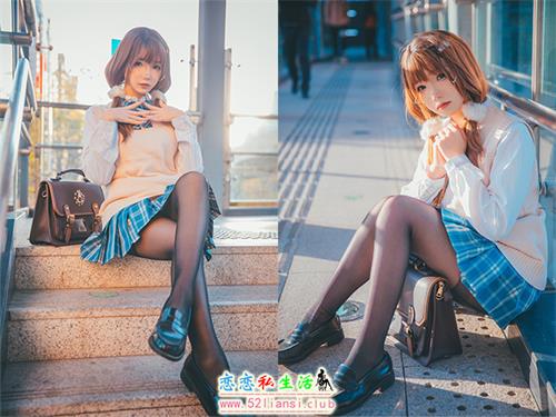 [美图精选]51-雪晴Astra-JK夕阳【25P/356M】视频下载