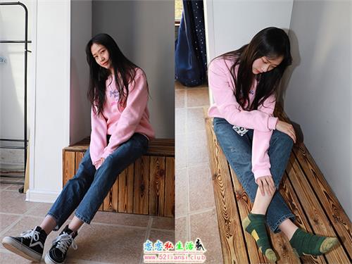 [MZSOCK]爱美足037 落落 Vans 绿色棉袜【88P/23M】视频下载
