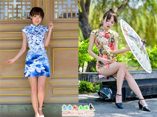 [街拍丝足]189-繆婉瑜 碎花短旗袍高跟美腿【68P/226M】视频下载