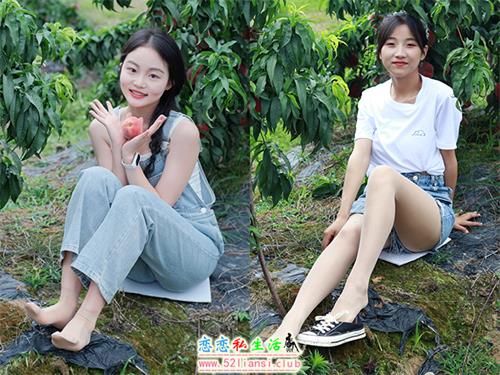 [初夏女神]050期 双双、点点~《桃园姐妹》共赴摘桃的美好一天(带视频)【172P+1V/6.34G】视频下载