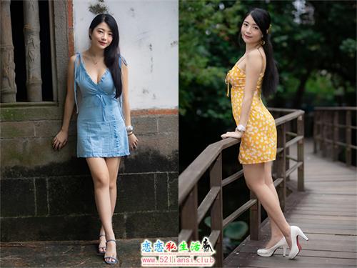 [街拍丝足]170-湘芹 吊带连衣裙高跟美腿【48P/52M】视频下载