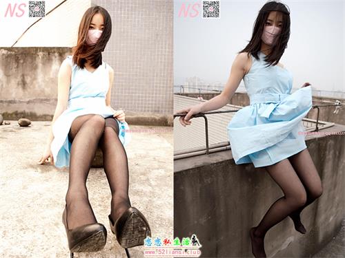 纳丝摄影-NO.018 丸子2 天台黑丝（带视频）【63P+1V/633MB】视频下载