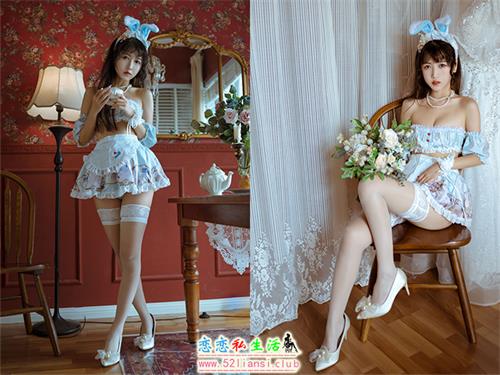 [美图精选]344-不呆猫-兔子女友【55P/90M】视频下载
