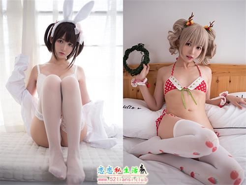 [鳗鱼霏儿] No.006 白色兽耳 樱桃之恋【46P/98M】