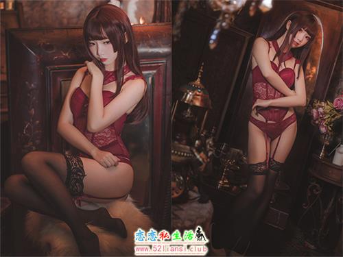 [面饼仙儿] NO.014 脑内少女 红色束衣【22P/211M】