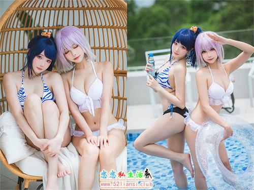 [美图精选]932-Momoko葵葵&瓜希酱-宝多六花 新条茜 泳装【85P/183M】视频下载
