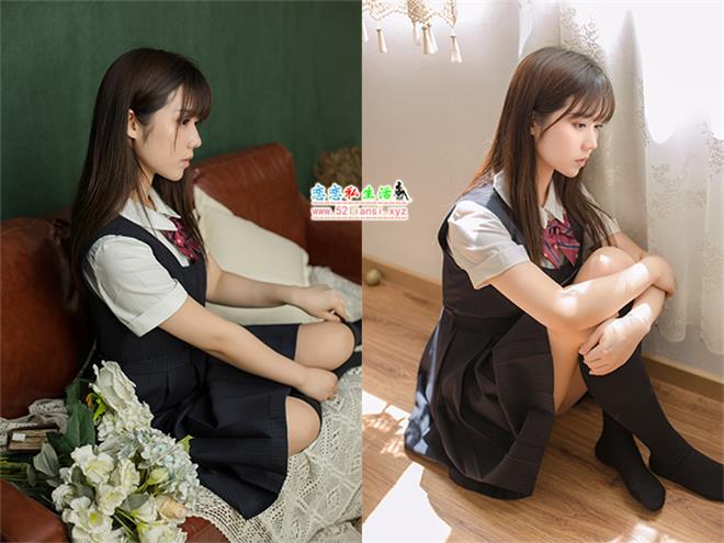 喵糖映画,丝足,制服,赏美