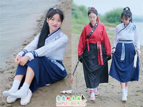 [初夏女神]055期 双双、点点~《剑侠情缘》天然湖泊诉说江湖情(带视频)【168P+1V/6.34G】视频下载