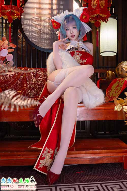 [美图精选]1829-清水由乃-柴郡新春旗袍【56P/175M】