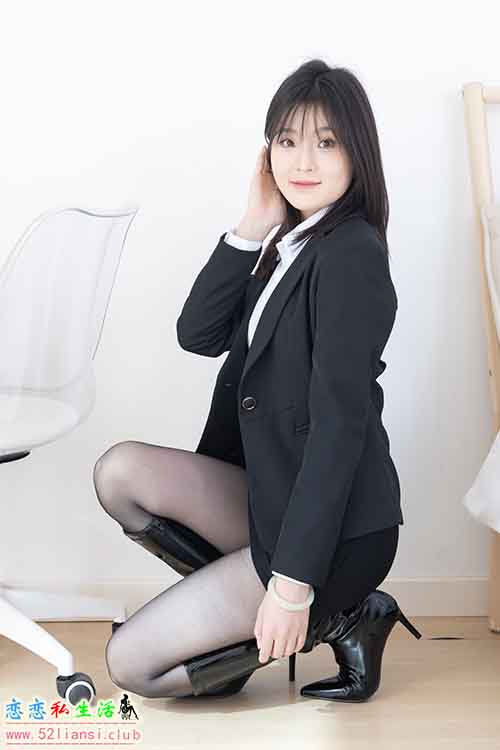 [物恋传媒] No.2306 青柠-高跟长靴、薄黑丝-脚尖加固款、ol制服(带视频)【260P+1V/6.48G】