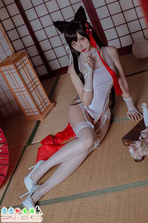 [美图精选]1832-二佐Nisa-犬之眷 碧蓝航线 爱宕旗袍【18P/49M】