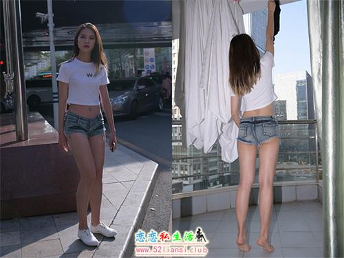 [魔镜街拍] 126-非常性感的牛仔热裤女孩【288P/203M】视频下载