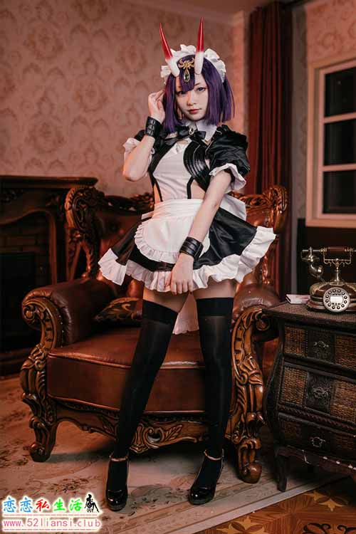 [美图精选]1808-花铃-FGO 酒吞童子 女仆【47P/81M】