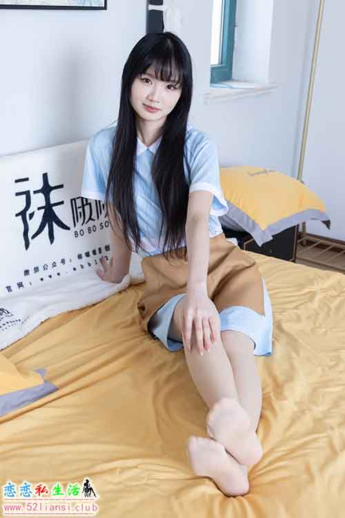[袜啵啵]NO.521 甜甜圈-制服、高跟鞋、薄肉丝-脚尖加固款、裸足(带视频)[145P+1V/6.17G]