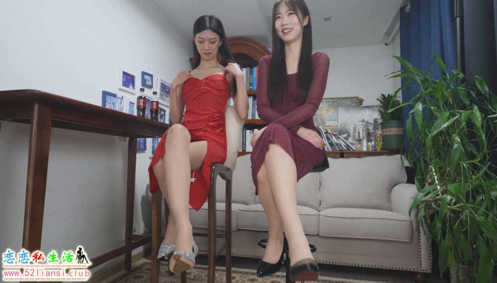 [视频] A&F 306-Lanlan&Xiaoying-姐妹花包臀裙肉丝高跟挑鞋-第1部【22min/2.34G】