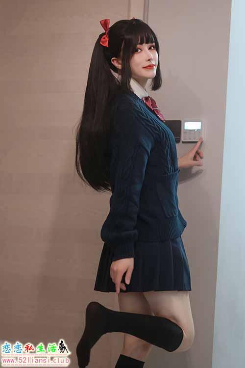 [美图精选]1816-鹿八岁-少女的悸动-JK双马尾【50P/170M】