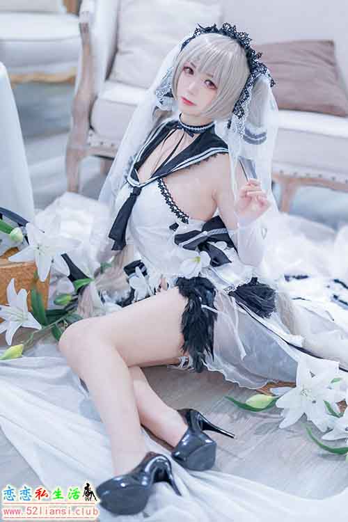 [美图精选]1828-樱落酱w-碧蓝航线 可畏礼服【20P/34M】