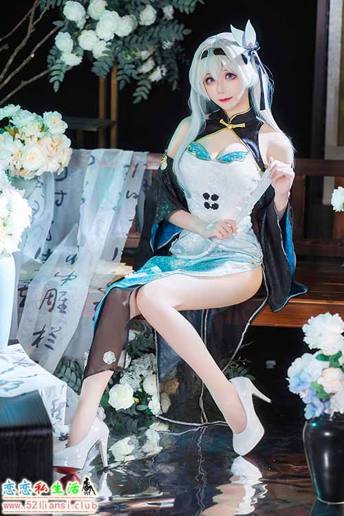[美图精选]1785-Tomoyo酱-星穹铁道 流萤旗袍【24P/106M】
