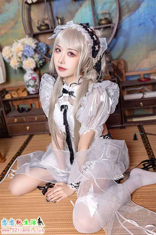 [美图精选]1698-源纱希喵喵喵-碧蓝航线 可畏 同人旗袍【25P/80M】
