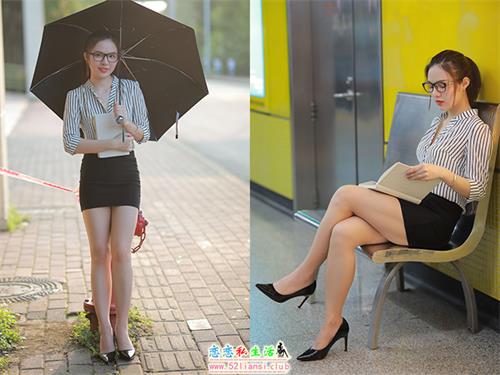 魔镜街拍,丝足,制服,街拍