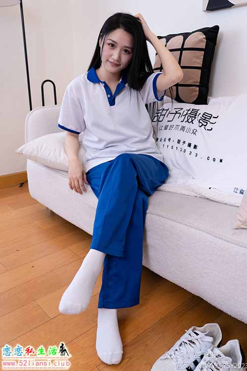 [甜予摄影] NO.102 澜澜-板鞋、白棉袜、肉丝-脚尖微加固款(带视频)【126P+2V/9.93G】
