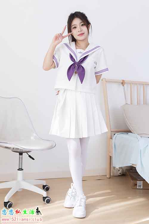 [物恋传媒] No.2317 闪闪-板鞋、厚白丝、jk制服(带视频)【160P+1V/3.73G】