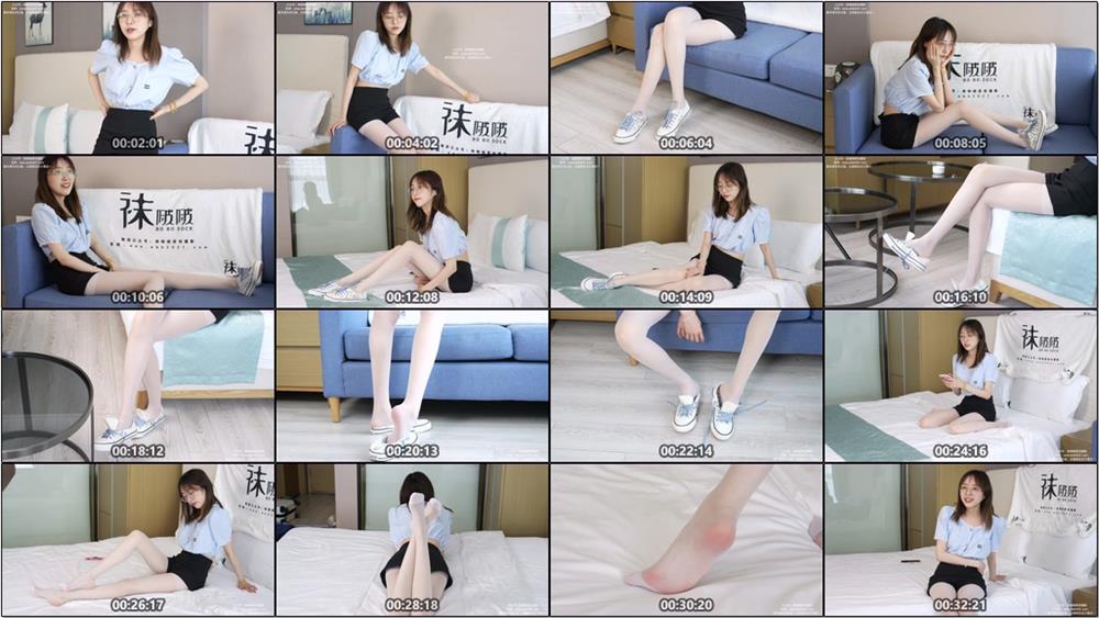 [袜啵啵] 467期 稚予-板鞋、白丝(带视频)【150P+1V/6.72G】