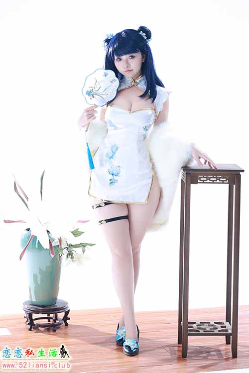 [美图精选]1856-G44不会受伤-宝多六花旗袍【34P/70M】