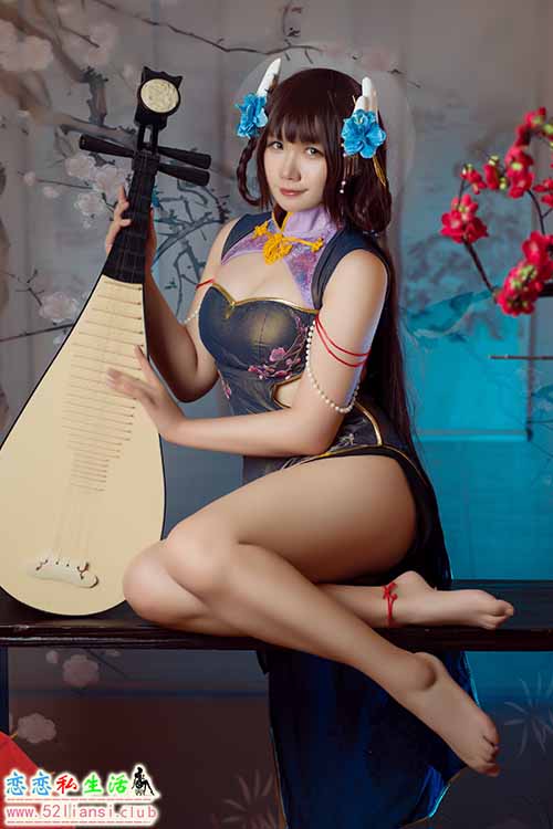 [美图精选]1804-麻花酱-比睿旗袍【31P/78M】