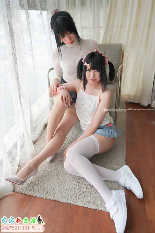 [美图精选]1678-鹿野希x銘銘Kizami 写真【54P/171M】