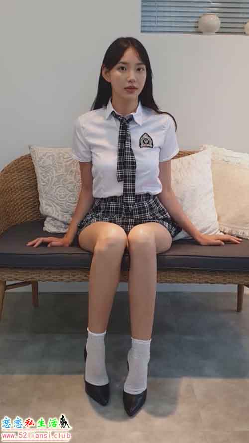 [油管精选] 046-혜민원-校服白棉袜黑丝cos【4min/62M】