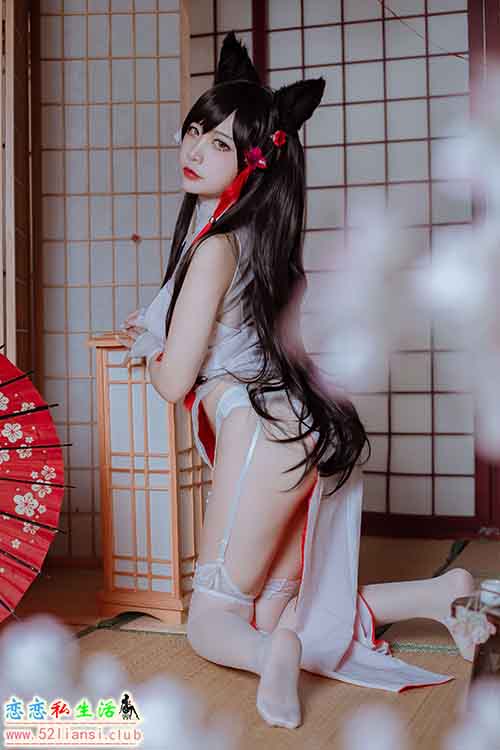 [美图精选]1832-二佐Nisa-犬之眷 碧蓝航线 爱宕旗袍【18P/49M】