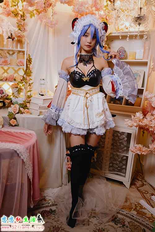 [街拍丝足]510-长腿美模 黎黎 - 蕾姆cosplay【81P/236M】