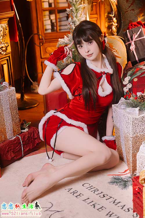 [美图精选]1419-河豚抚子-圣诞小甜甜【24P/137M】