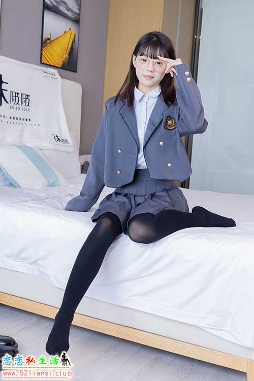 [袜啵啵] 402期 糯米-皮鞋、厚黑丝、学院jk(带视频)【140P+1V/6.29G】