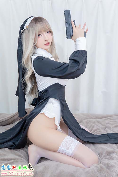 [神楽板真冬] VOL.187《战斗修女》(带视频)【75P+2V/340M】
