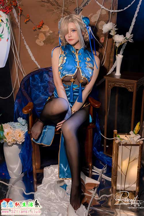 [美图精选]1530-前羽_rr-明日奈同人旗袍【55P/71M】