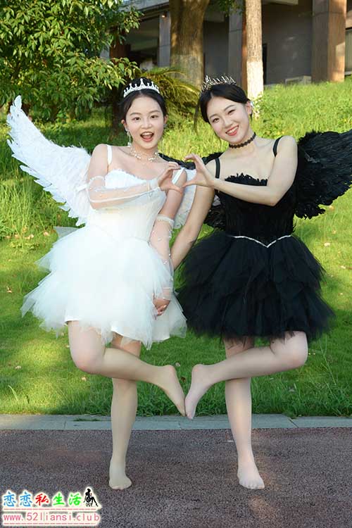 [初夏女神]226期 双双、环环~《黑白天使》我们会像天使一般永远守护着你(带视频)【140P+1V/6.11G】