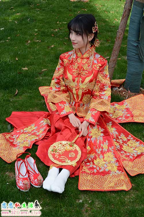 [初夏女神]173期 柒柒~《最美新娘》上星期我还做伴娘来着，这星期就把我嫁了(带视频)【140P+1V/5.57G】