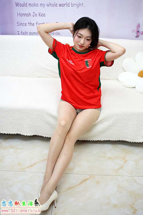 [初夏女神]224期 环环~【红色球服】欧洲杯你们看了吗？我是哪个球队的(带视频)【100P+1V/3.58G】