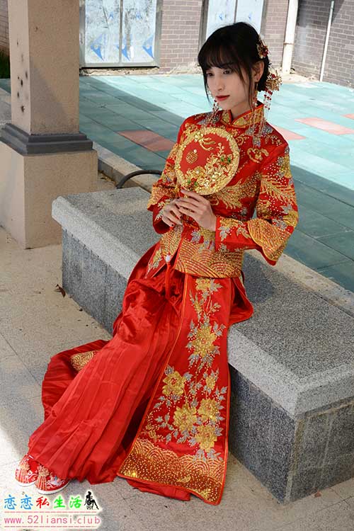 [初夏女神]173期 柒柒~《最美新娘》上星期我还做伴娘来着，这星期就把我嫁了(带视频)【140P+1V/5.57G】