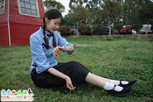 [IMZSOCK爱美足] 2024年-第07期 小天 民国风(带视频)【93P+1V/1.81G】