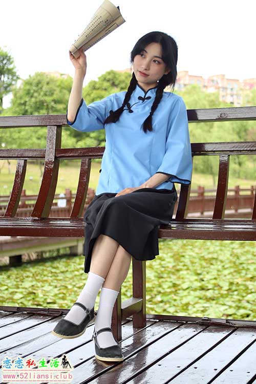 [初夏女神]192期 柒柒~《我的1912》又逮住民国小姐姐一枚。翻出我那陈旧的老布鞋(带视频)【120P+1V/3.38G】