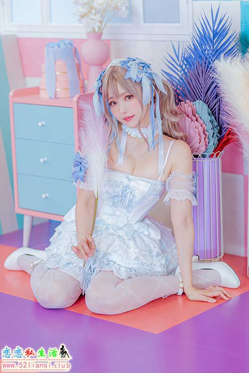 [美图精选]1485-ElyEE子-Blue Ribbon Sweets蓝丝带甜点【26P/35M】