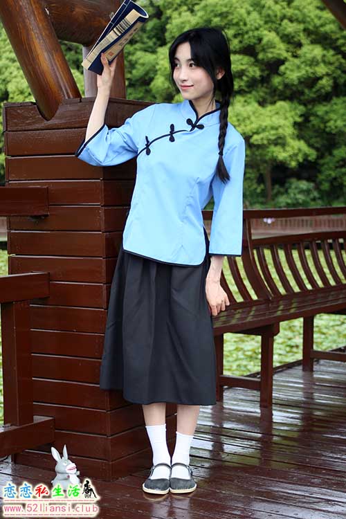 [初夏女神]192期 柒柒~《我的1912》又逮住民国小姐姐一枚。翻出我那陈旧的老布鞋(带视频)【120P+1V/3.38G】