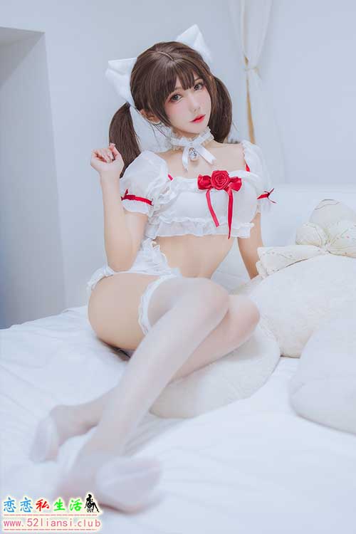 [美图精选]1571-仙女月-白猫少女【50P/113M】