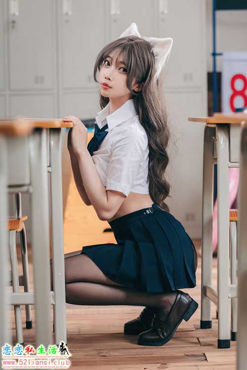 [美图精选]1330-杏仁曲奇-生徒会坏猫猫【50P/65M】