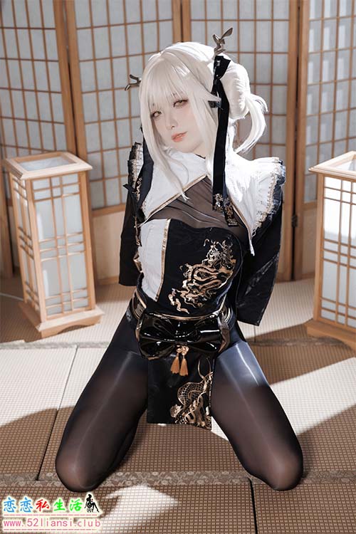 [美图精选]1559-封疆疆v-NIKKE 白兔布兰儿 和服【40P/85M】